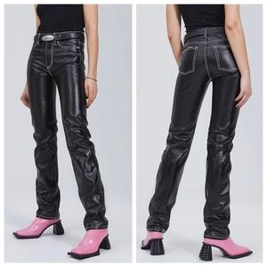 Eytys Black Straight Leg Jeans